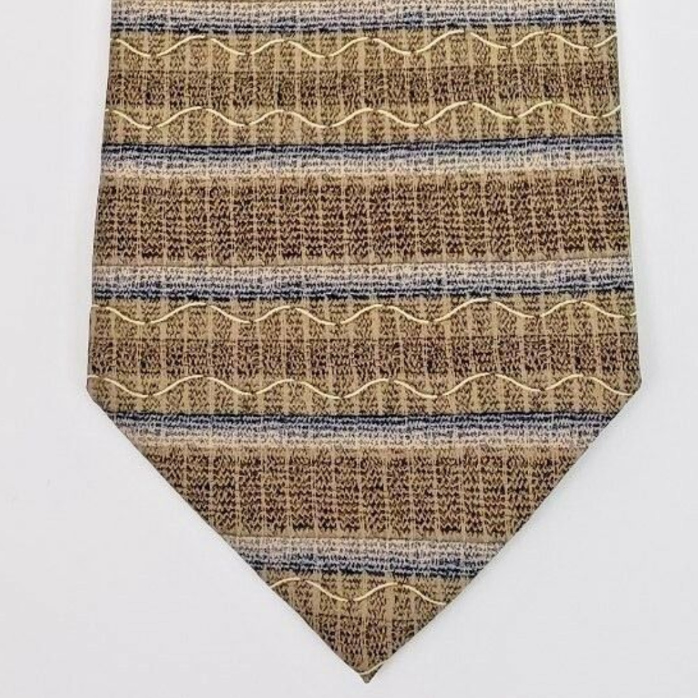 Dockers Khakis Men's Dress Suit Neck Tie 100% Silk